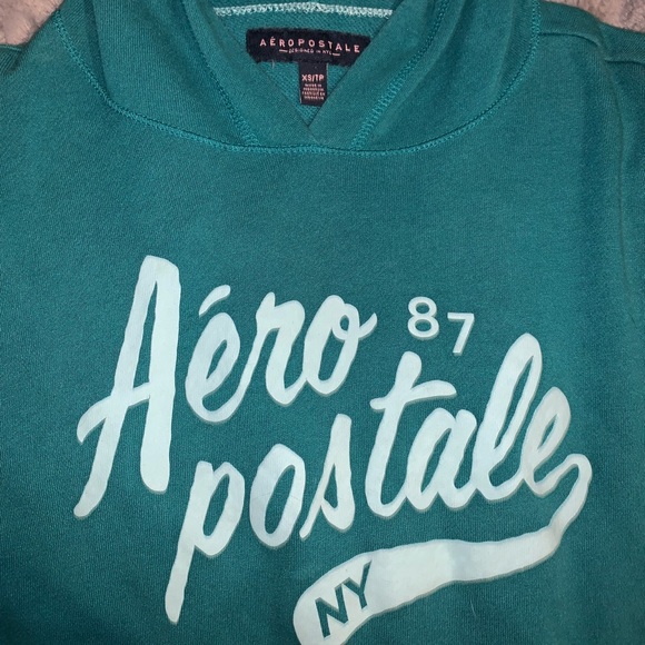 Teal Aéropostale hoodie - Picture 4 of 4